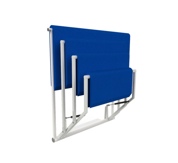 Support de champs Ergoflex d'Adaptaid qui permet un accès rapide aux champs de stérilisation.