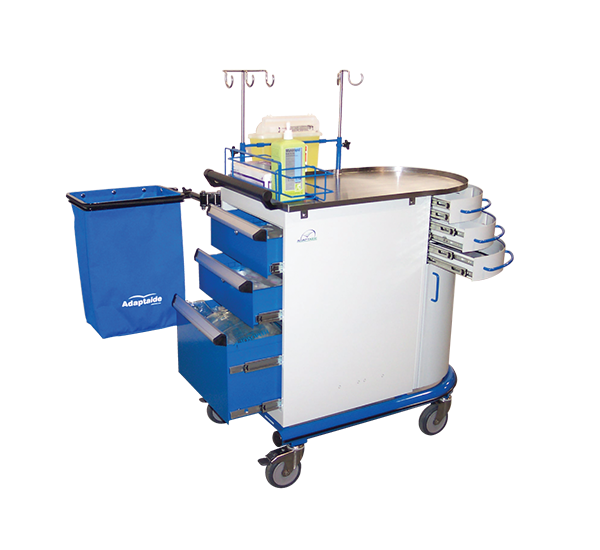 Chariot de distribution de fournitures médicales Medicart